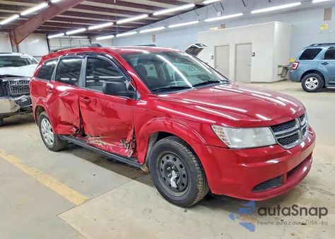 2018 Dodge Journey Se from USA, damaged, VIN 3C4PDCABXJT529478